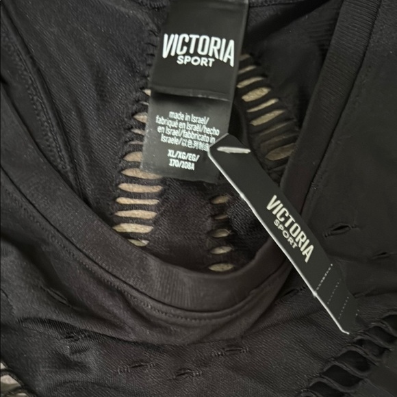 Victoria Sport Black Workout Tank - Picture 4 of 8